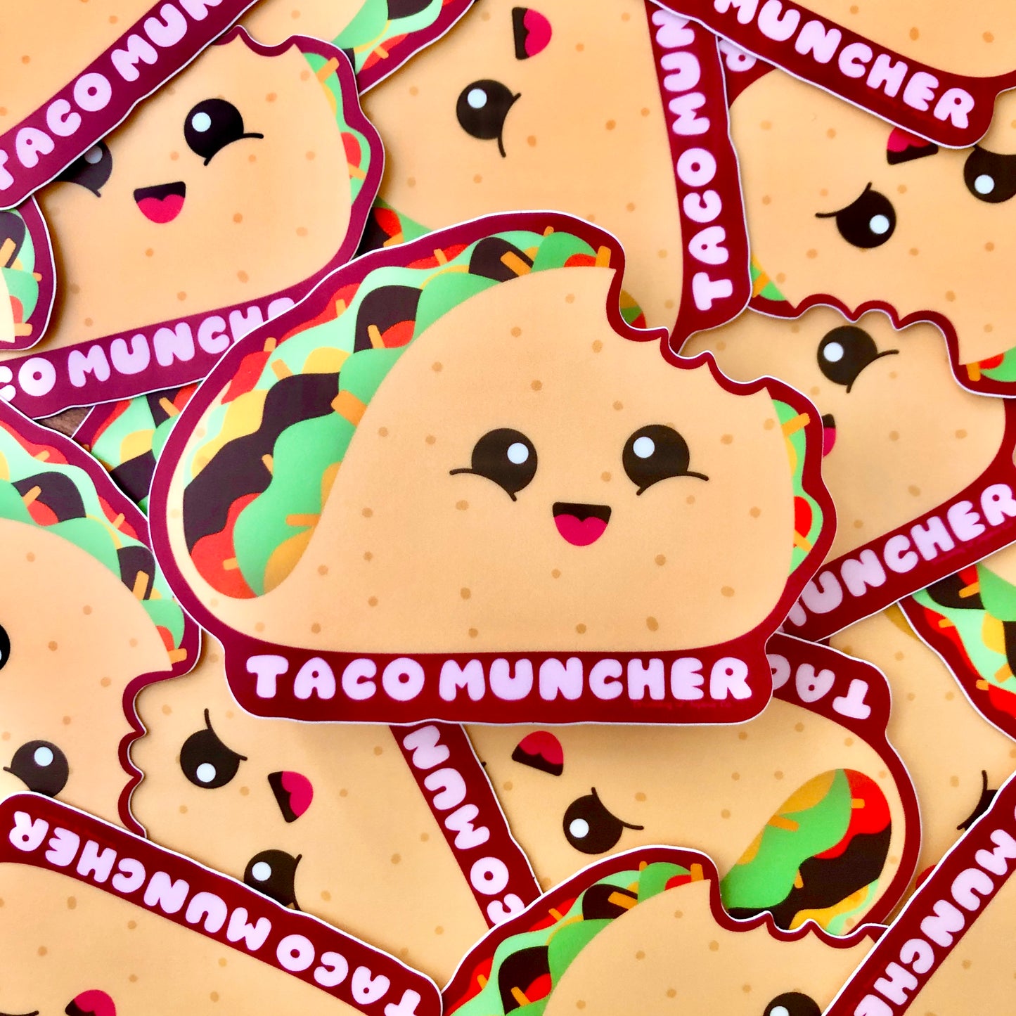 Taco Muncher Vinyl Sticker