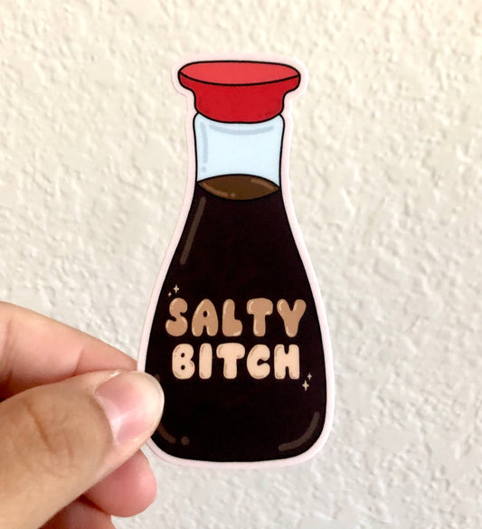 Salty Bitch Soy Sauce Vinyl Sticker