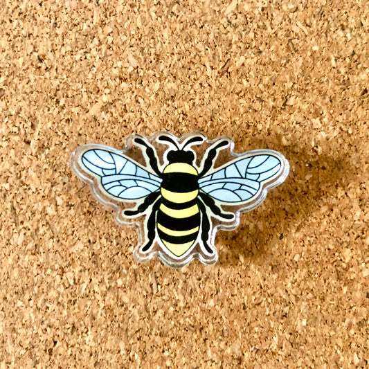 Bumble Bee Acrylic Pin