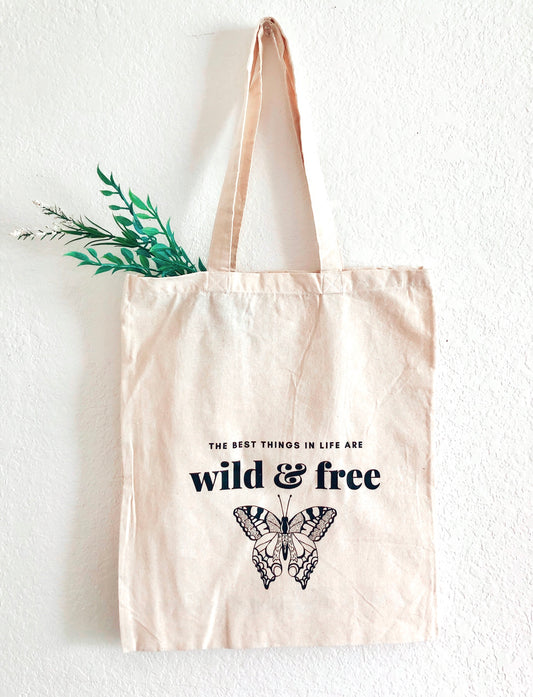 Wild & Free Tote Bag